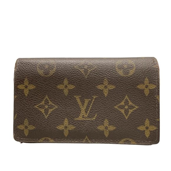 Auth LOUIS VUITTON Portefeuille Tresor M61736 Monogram - TH2049 Bifold Wallet - Picture 1 of 13